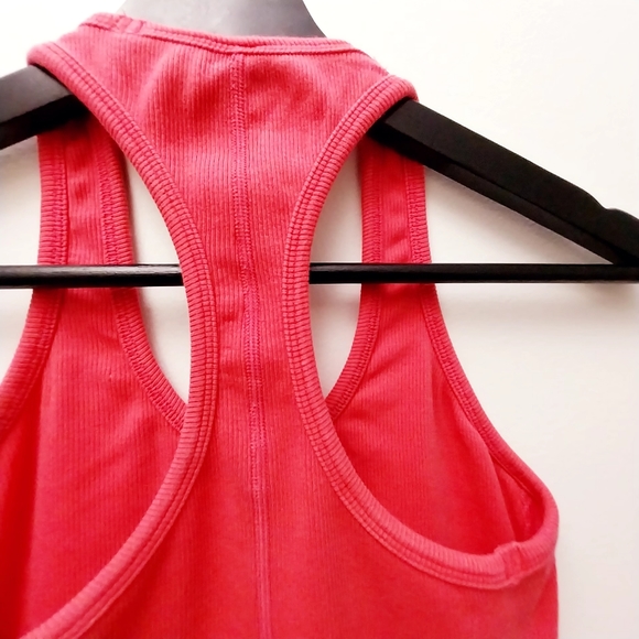 Lululemon Fitness tank top sz small-medium Orange in color - Picture 5 of 7